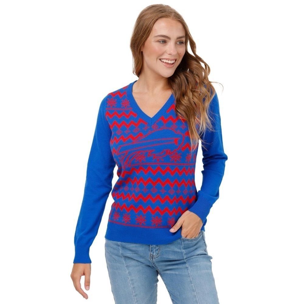 FOCO NFL Buffalo Bills Team Ugly Christmas Sweater